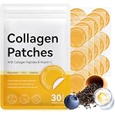 NBTREKTIE Collagen Patches 30 Pcs - 100% Natural Patch for Women and Men - Skin Elasticity, Hydration &amp; Firmness