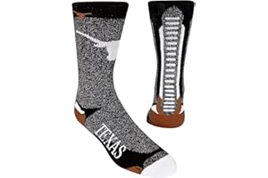 For Bare Feet Mens NCAA-Downtown Crew Socks