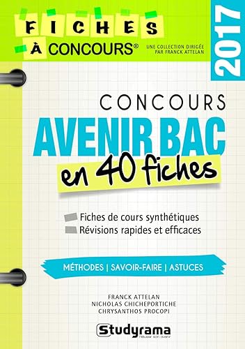 Download Concours avenir en 40 fiches PDF
