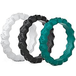 Rinfit Silicone Rings for Women - Women's Thin and