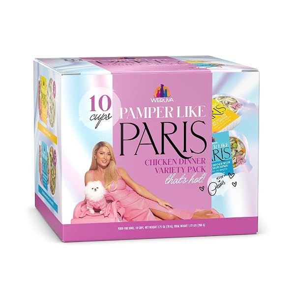 WERUVA PAMPER LIKE PARIS NATURAL WET DOG FOOD,...