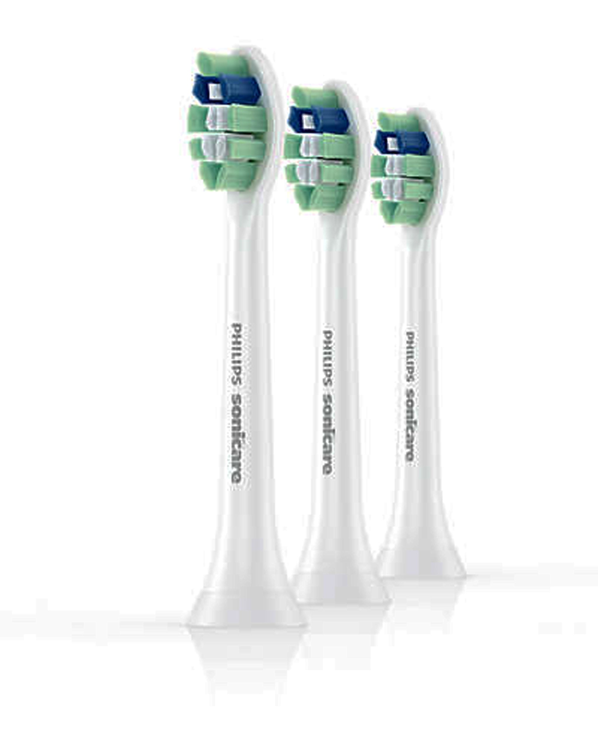 Philips Sonicare Genuine ProResults Plaque Control replacement toothbrush heads, HX9023/64, 3-pk