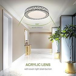 ASD 18 Inch LED Flush Mount Ceiling Light - Modern