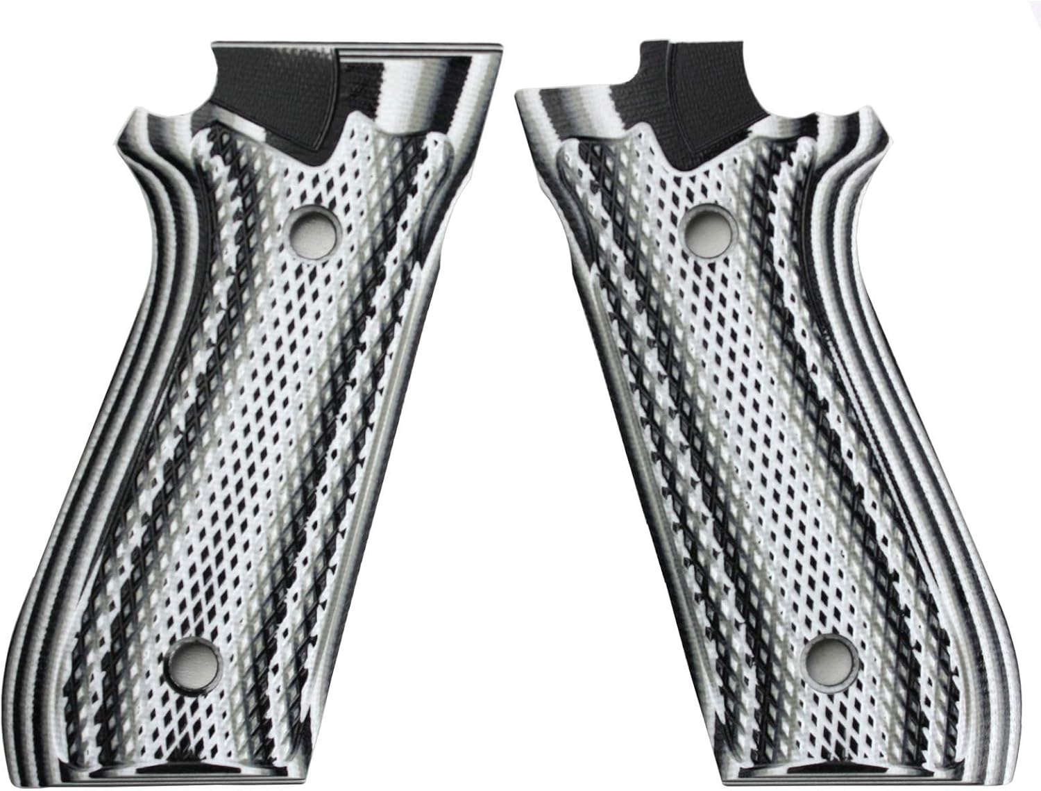 Stonercnc Taurus Pt92 Grips Full Checker G10 Gun Grips Fit Pt 92 Taurus Pistol With Decocker