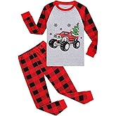 Demifill Toddler Boys Christmas Reindeer Pajamas Kids Holiday Pajamas Girls Snowman Sleepwear Santa Pjs