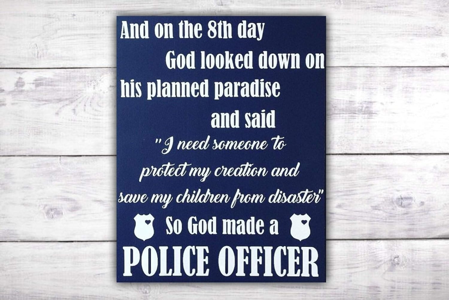police wife gifts