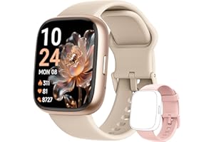 Smart Watch 2026 Upgrade for Women Men Android &amp; iPhone [2 Bands, 44mm case, 1.83''], Alexa Built-in, Make/Answer Call, HR SpO2 Sleep Stress Monitor Fitness Tracker, IP68 Waterproof Step Counter Watch4.4 out of 5 stars 4901 offer from $29.99