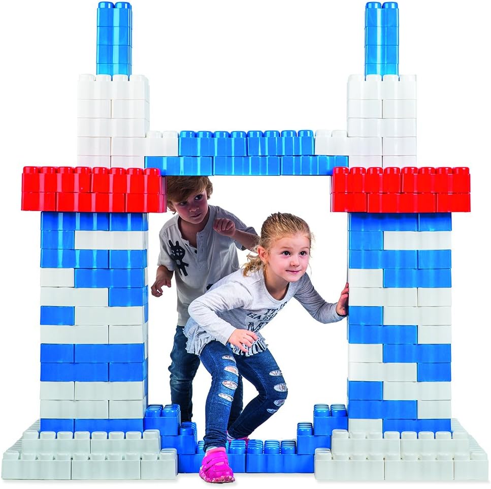 Game Movil Game Movil88220 192 Pieces 2 Towers Giant Blocks, Multi-Color