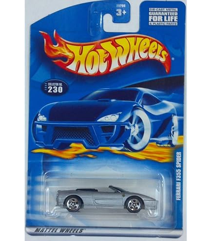 Hot Wheels Ferrari California, odelos 38/42 a escala 1