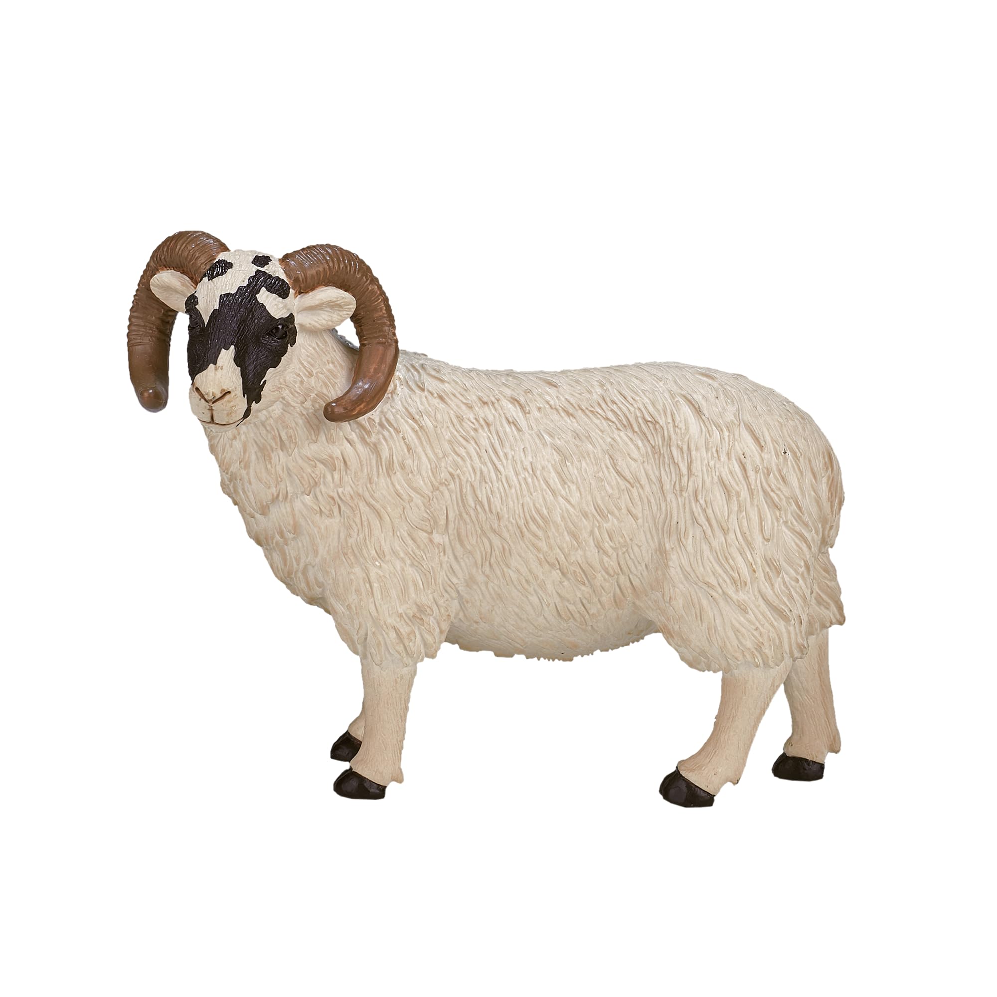 MOJO – Black Faced Sheep | Hand-Painted Toy Figure | Farmland Collection | True to Life & Highly Detailed | Designed in UK