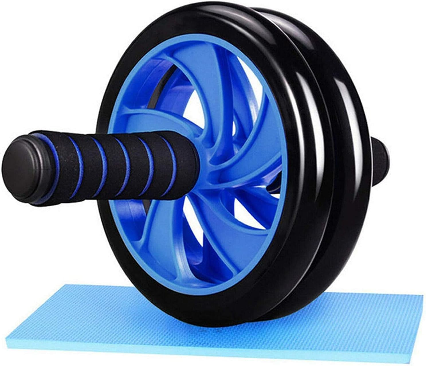 COR3 Blue Abdominal Exercise Roller Body Fitness Strength Training Machine Abs Wheel Home Gym Workout