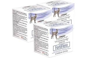 Purina 3-Pack Fortiflora Feline Nutritional Supplement for Pets