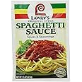 Lawry's Spaghetti Sauce Spice & Seasonings, Original Style, 1.5 Ounce Packets (Pack of 12)