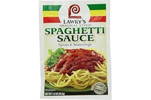 Lawry's Spaghetti Sauce Spice & Seasonings, Original Style, 1.5-Ounce Packets (5 Pack)