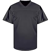 NICNZQI Blank Football Jersey for Men 90s Hip Hop Plain Mesh Shirt Football Practice Jersey Sports Uniform S-3XL