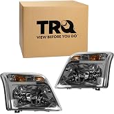 TRQ Headlight Set Halogen 2 Piece | For 10-13 Ford Transit Connect