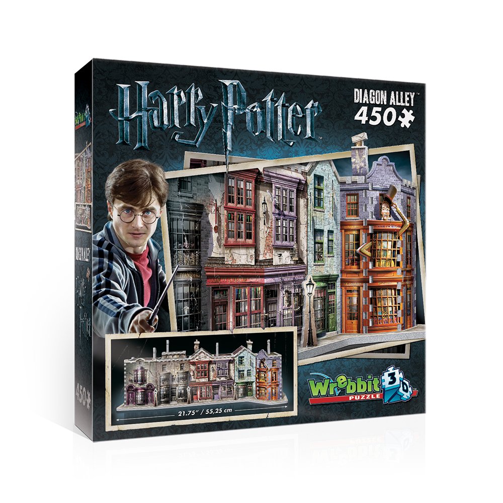 WREBBIT 3D Diagon Alley 3D Jigsaw Puzzle (450 Pieces) eBay