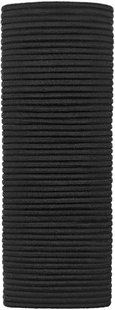 ZHIYE 50 Pcs Elastic Hair Bands 4mm No Metal Strong Hair Ties Thick
