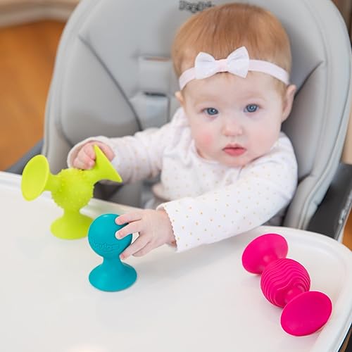 Fat Brain Toys PipSquigz Combo Set PipSquigz Loops, Rattling