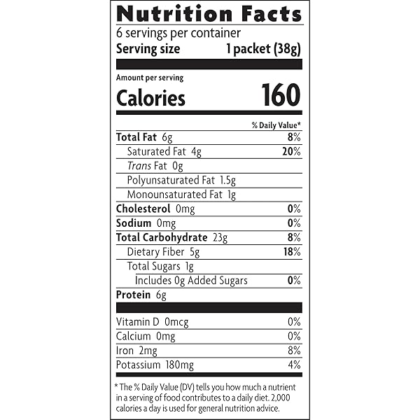 NATURE’S PATH ORGANIC QI’A CREAMY COCONUT INSTANT OATMEAL, 8 OZ (PACK OF 1), SUPERFOOD BLEND WITH CHIA & HEMP, GLUTEN FREE, NON-GMO