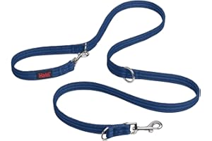 Halti Training Leash - Multifunctional Double-Ended Dog Leash, Ideal for Anti-Pulling Dog Training. Lightweight & Durable. Suitable for Medium to Large Dogs & Puppies (Size Large, Cobalt Blue, 2m)