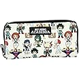 Bioworld My Hero Academia U.A. Chibi Heroes Character Zip Around Wallet
