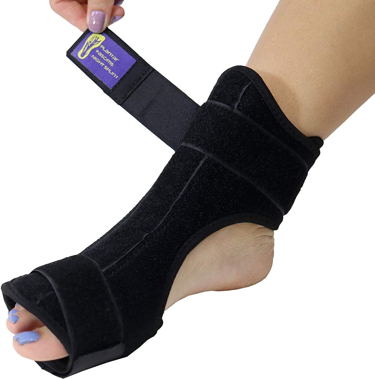 Everyday Medical Plantar Fasciitis Night Splint Brace for Plantar Fasciitis Pain Relief I Dorsal Foot Stretching Support for Achilles Tendonitis, Heel Pain, Plantar Fascia, Drop Foot -Men & Women: Health & Personal Care
