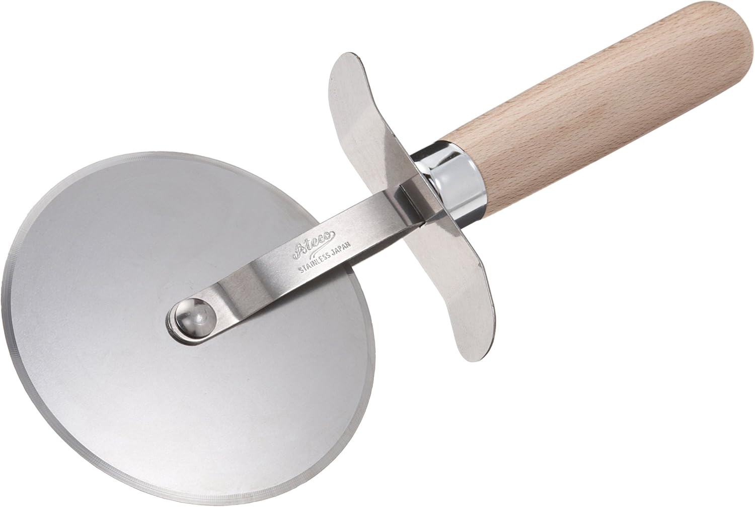 Ateco Wood Handle Pastry Wheel, 4 Inch Blade Food
