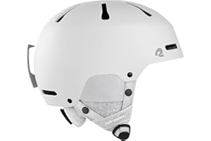 Retrospec Comstock Ski Helmet - Snowboard Helmet for Adults & Youth - Adjustable Fit Snow Helmet with Protective Shell and Breathable Vents for Men, Women, Boys & Girls