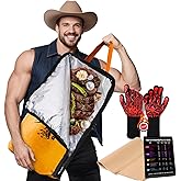 Grilling Gifts for Men, BBQ Blanket for Resting Meat, Gifts for Him on Fathers Day, Anniversary Birthday Gifts for Dad Husband Grandpa BBQ Lovers, BBQ Accessories for Men