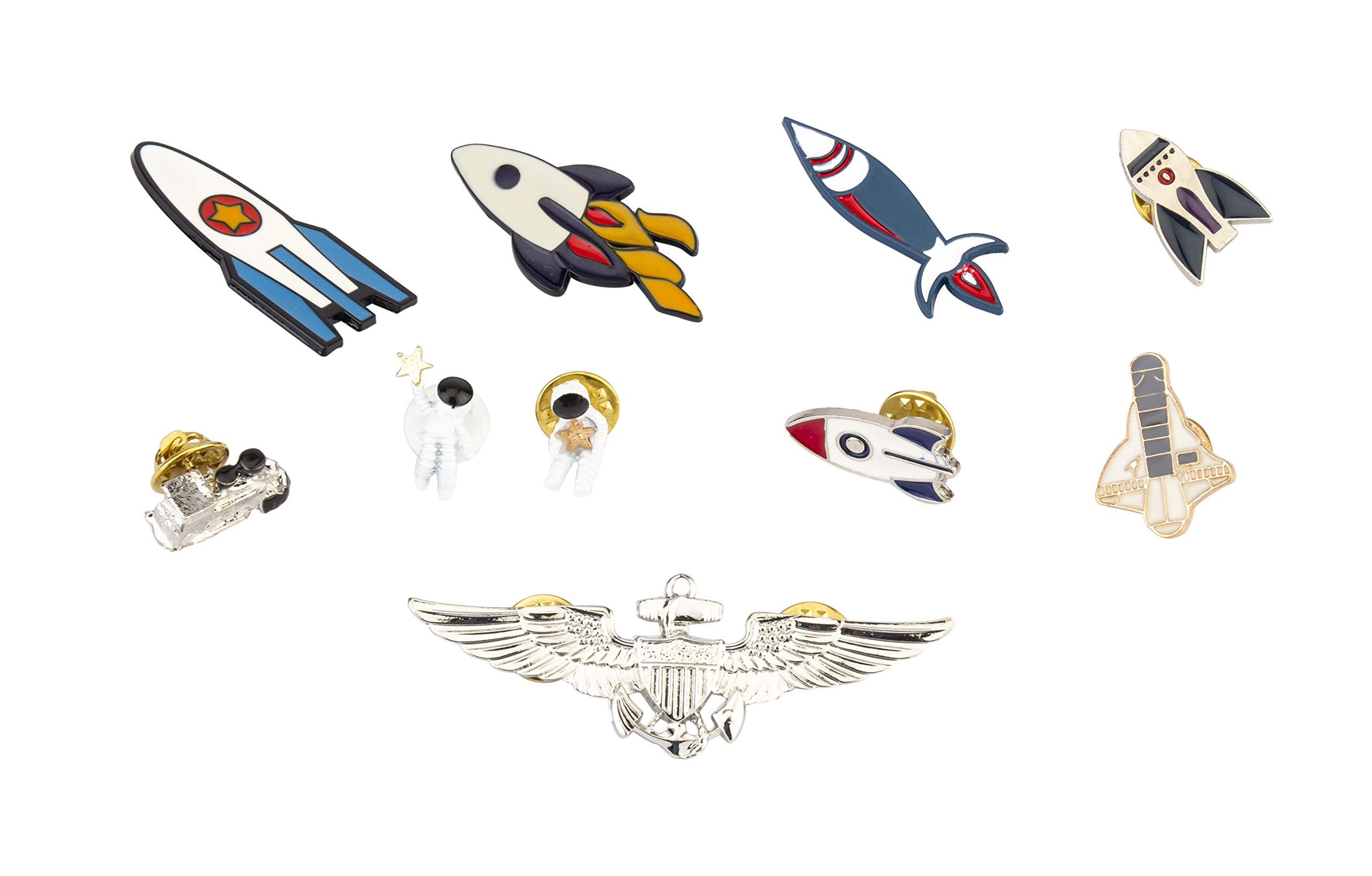 Brooch Lapel Pin for Men 10 Pieces Cute Enamel Lapel Pin Set Cartoon Brooch Pin Badges Brooch Pins for Decoration Clothing Bags Jackets Accessory