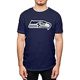 Hybrid Sports NFL - Seattle Seahawks - Distressed Team Logo - Men's and Women's Short Sleeve T-Shirt - Size Medium Seattle Seahawks - Navy