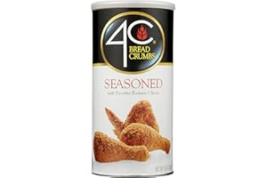4C Foods Seasoned Bread Crumbs, 15 Ounce (Pack of 6)