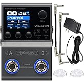Valeton GP-50 SnapTone Multi-Effects Processor Pedal, IR Loader &amp; Neural Amp Modeler, USB Interface, Drum Machine, Looper, Bluetooth, 100+ FX, Patches with Tonebird 9V Power Supply Patch Bundle
