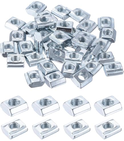 KOOTANS 100pcs M3 T-Slot Nuts – 2020 Series Hammer Head For 6mm Aluminum Extrusion Profiles - View #8