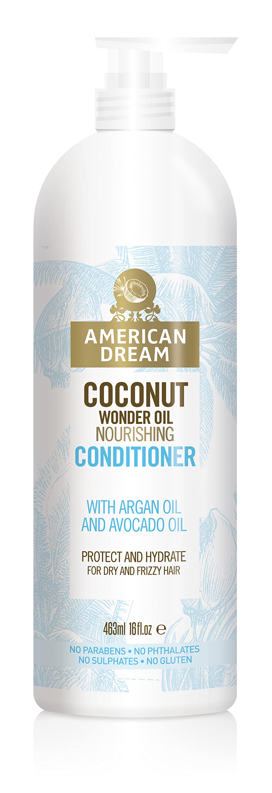 American Dream Coconut Wonder Oil Nourishing Conditioner with Argan Oil & Avocado Oil 463ml