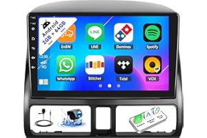 SIXTOP [2+64G] Android Car Stereo for Honda CRV 2002-2006 Upgrade Replacement Radio Carplay Android Auto Mirror Link 30 Theme