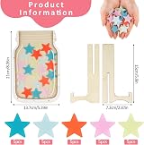 Svalor Reward Jar with Star Tokens for Kids Good Behavior Home School Classroom view 2