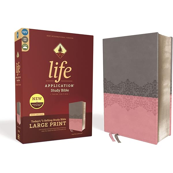 NIV, Life Application Study Bible, Third Edition, Large Print