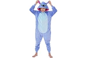 Yemnut Halloween Christmas Unisex Kids Flannel Cosplay Onesie Costume Outfit Suit for Girls and Boys