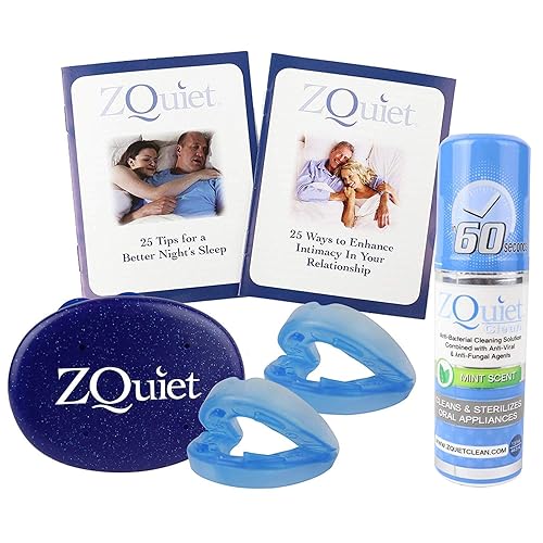 ZQUIET AntiSnoring Mouthpiece Solution, 2Size Comfort System Starter