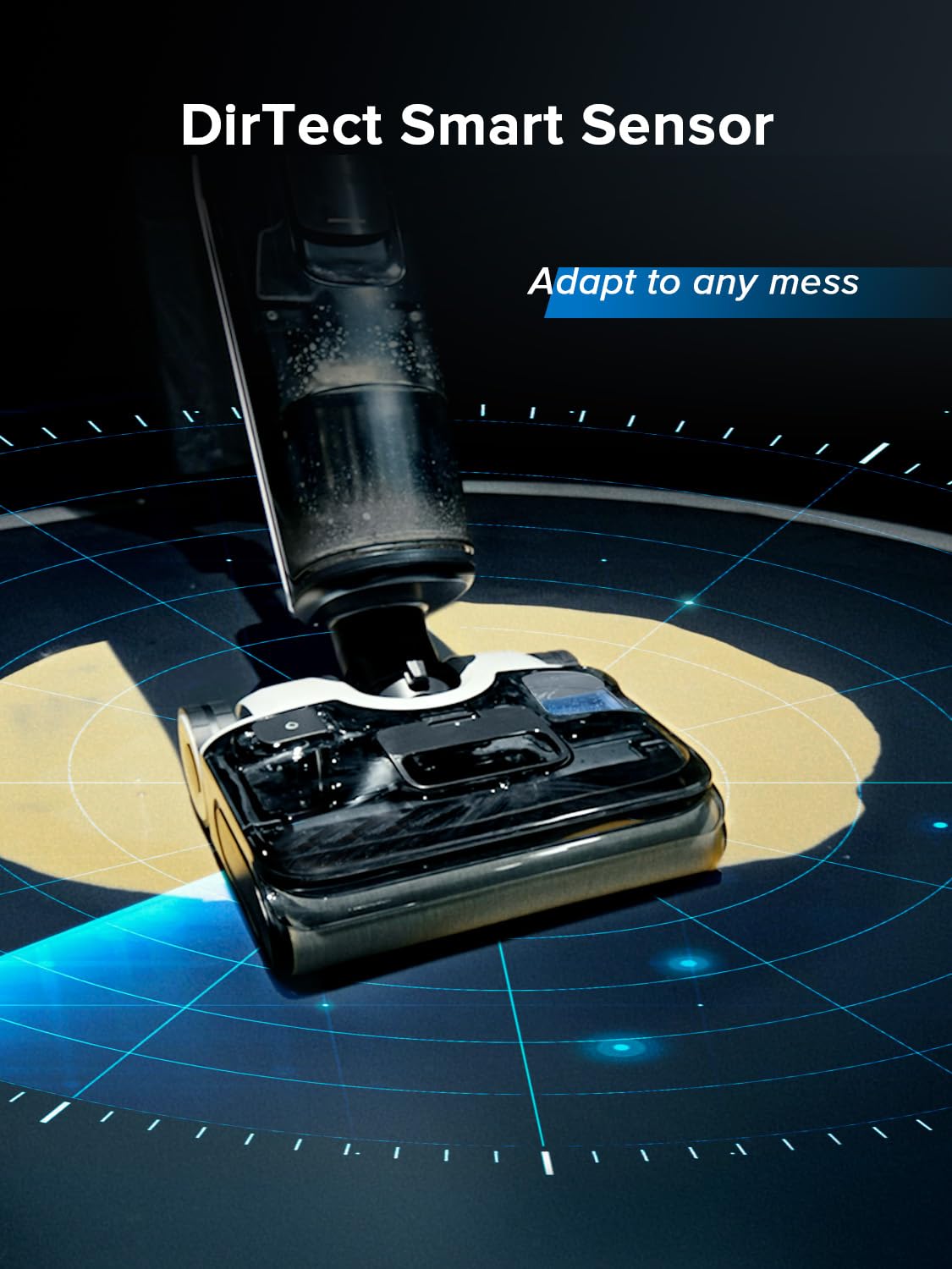 roborock F25 ACE Aspiradora en Seco Húmedo, Trapeador Aspirador Inalámbrico Todo en Uno para Pisos Duros, Limpiador de Pisos de Madera Dura 20000Pa con Cero Enredos, Trapeador Eléctrico de Secado por Aire Caliente de 194°F, 180° Acostado, WiFi