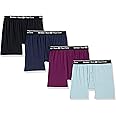 Beverly Hills Polo Club Men's 4 Pack Knit Boxer