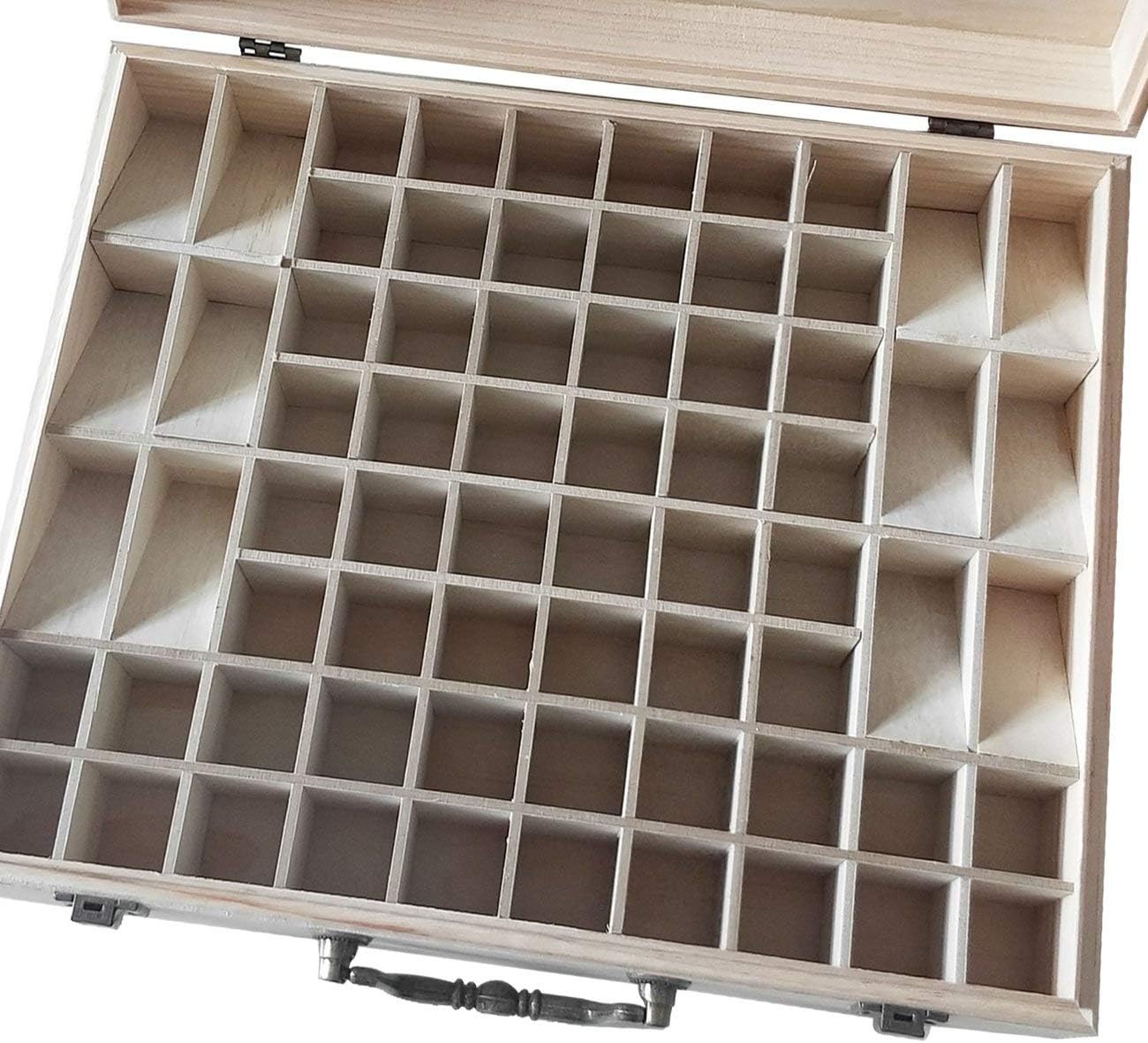 Fannty Caja de Almacenamiento de Madera para aceites ...