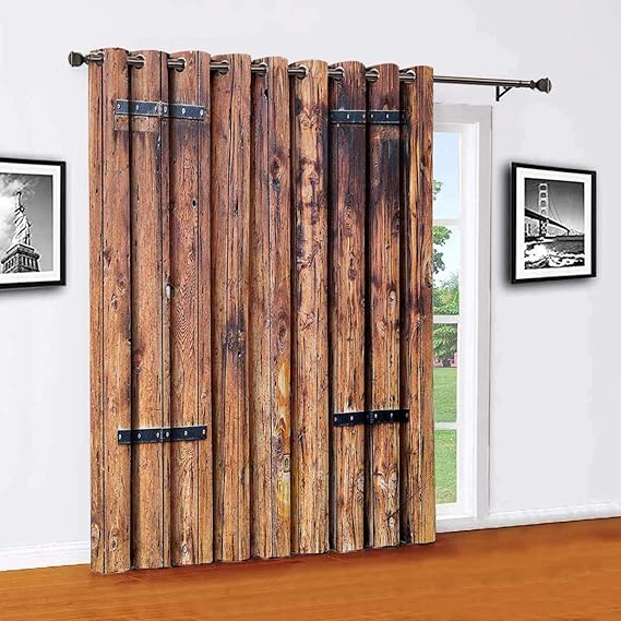 Rustic Room partition Curtain Wall partition,Antique Timber Planks in ...