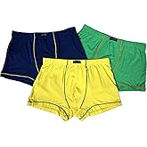 Simply Life Boys’ Underwear Breathable Bamboo Viscose/Spandex Boxer Briefs Soft and Comfy Trunks (3pc Pack)