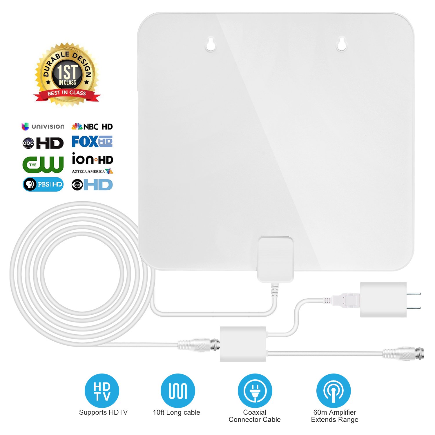 TV antenna for digital TV indoor, Digital Antenna, Aluminum Foil HDTV