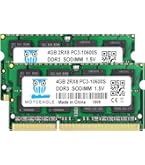 A-Tech 8GB (2x4GB) DDR3 1333MHz PC3-10600 CL9 SODIMM 204-Pin Non