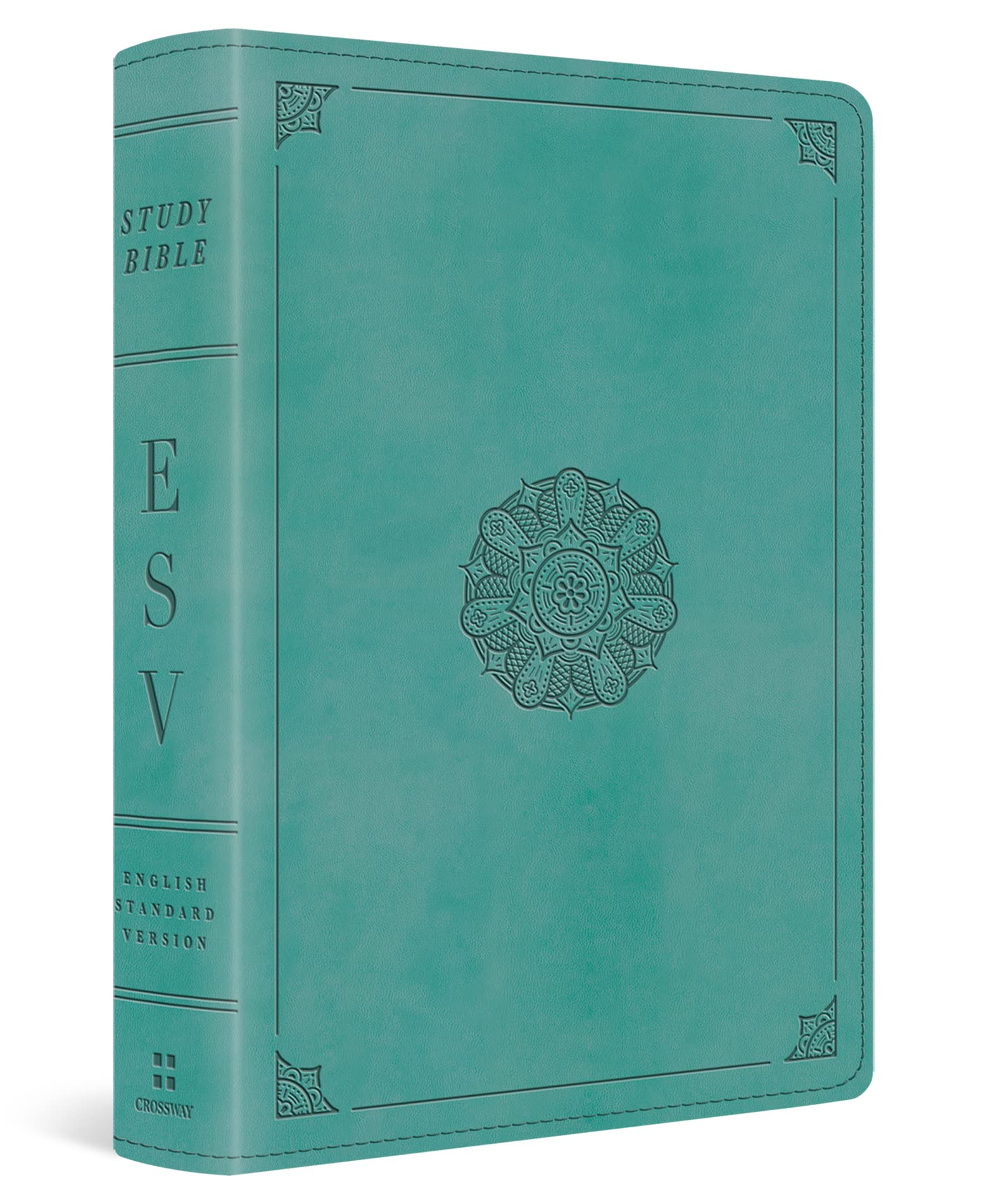 ESV Study Bible, Personal Size (TruTone, Turquoise, Emblem Design) ESV Study Bible, Personal Size (TruTone, Turquoise, Emblem Design) ESV Study Bible, Personal Size (TruTone, Turquoise, Emblem Design) Imitation Leather