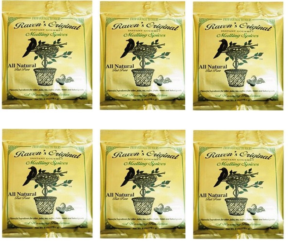 Raven's Original Mulling Apple Cider Spices 6 Oz Package